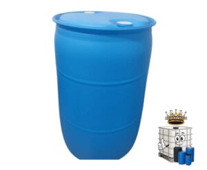 TAMBO DE PLASTICO 220 LITROS SEMINUEVO (SELLADO U ABIERTO)