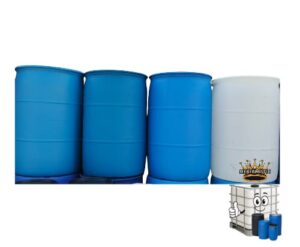 WhatsApp Image 2025-12-10 at 9.39.19 PM (4) TAMBO DE PLASTICO 220 LITROS DE 2da USADO DE RECUPERACION (SELLADO U ABIERTO)