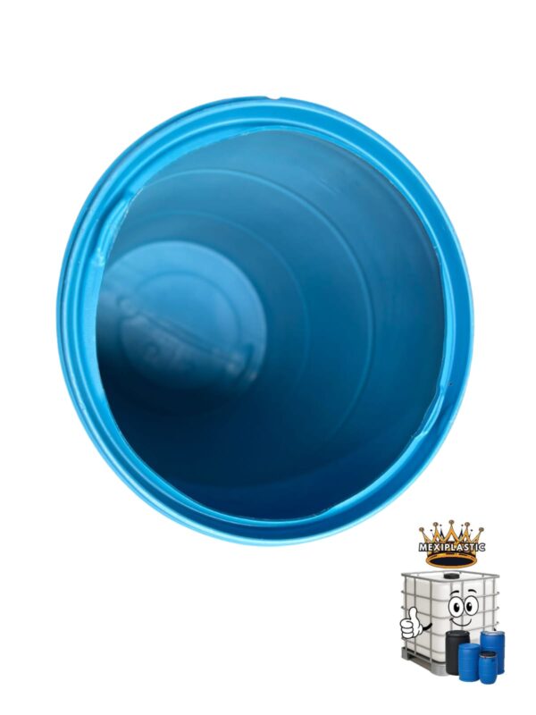 TAMBO DE PLASTICO 220 LITROS SEMINUEVO (SELLADO U ABIERTO)